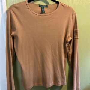 Ralph Lauren long sleeve knit top Medium